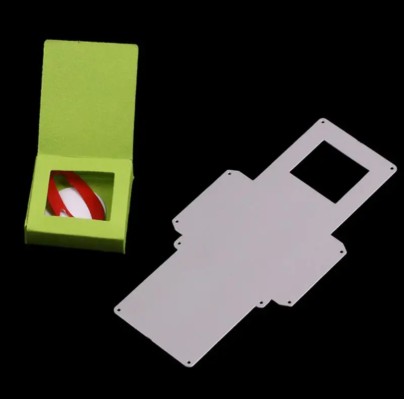 Box Metal Cutting Dies Mold Scrapbooking Decoration Paper Cards Craft Knife Mould Blade Punch Template Embossing Stencils 