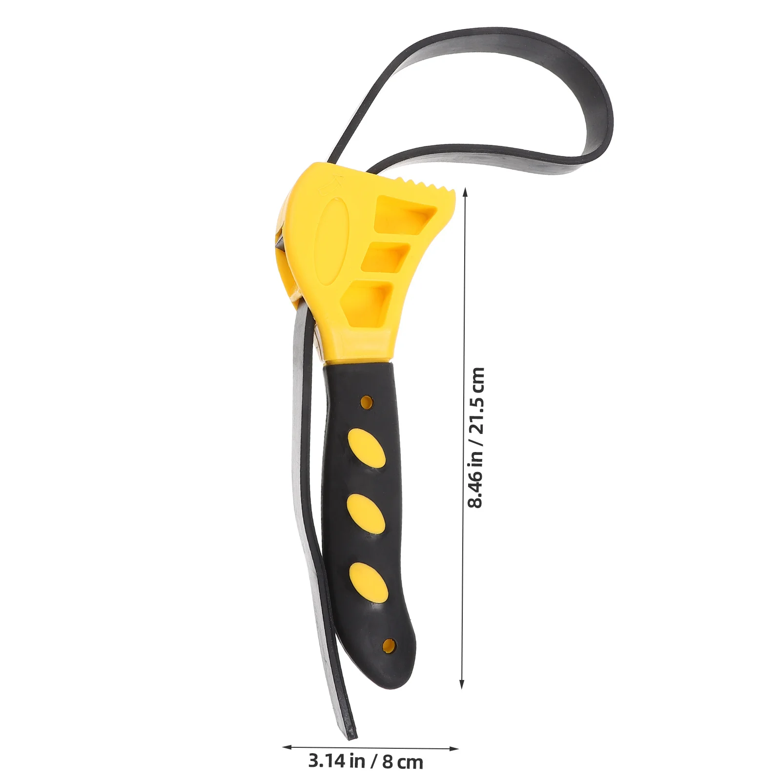 

2pcs Multi-Function Adjustable Strap Wrench Heavy Duty Oil Filter Wrench For Plumbing Mechanic Tool Jar Opener Water Filter