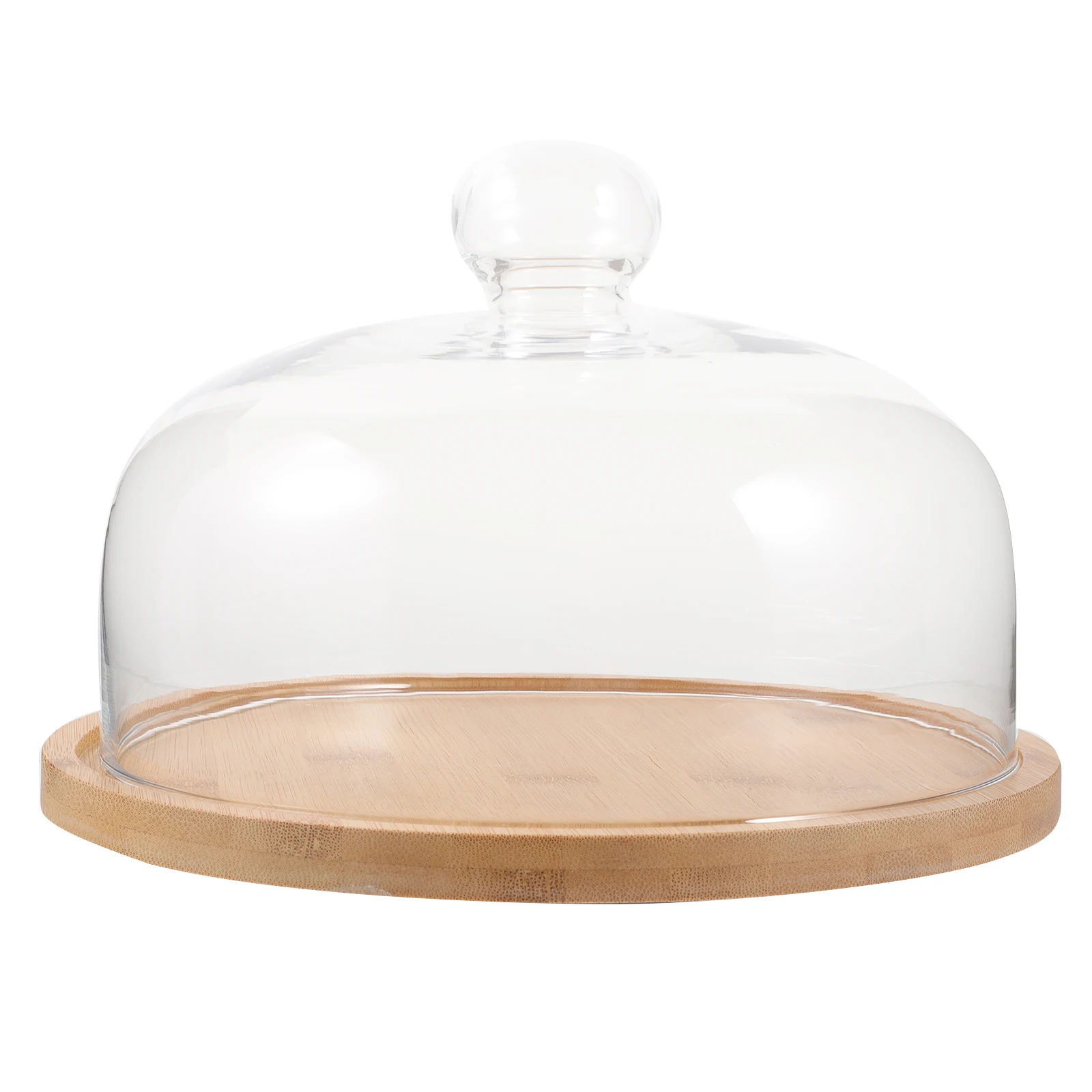 

Rotating Bamboo Turntable Cake Decorating Easy Clean Storage Wedding Turntable For Cake Decorating Events