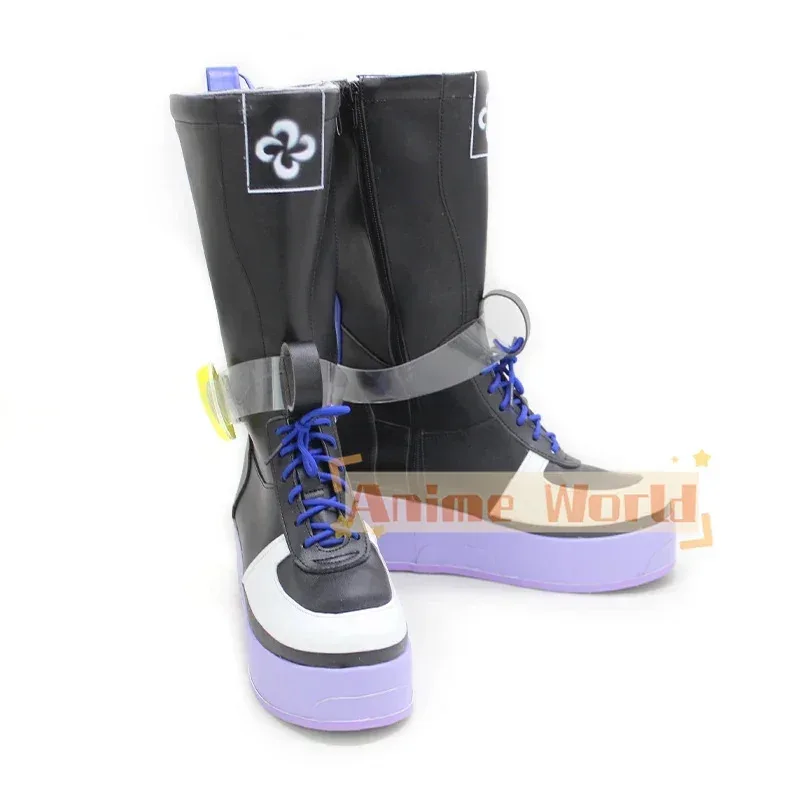 

AAA 2025 г., обувь из искусственной кожи Arknights Mizuki, карнавальные ботинки на Хэллоуин, реквизит для косплея, индивидуальный заказ