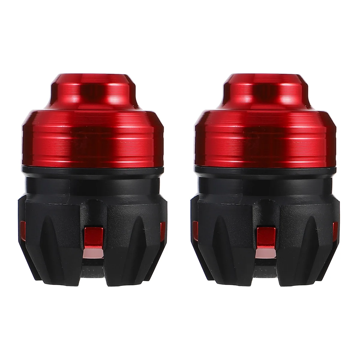 

2pcs Motorcycle Front Fork Cup Anti Collision Shock Absorber Aluminum Alloy Wear Resistant Oxidation Coloring Motorbike Wheel