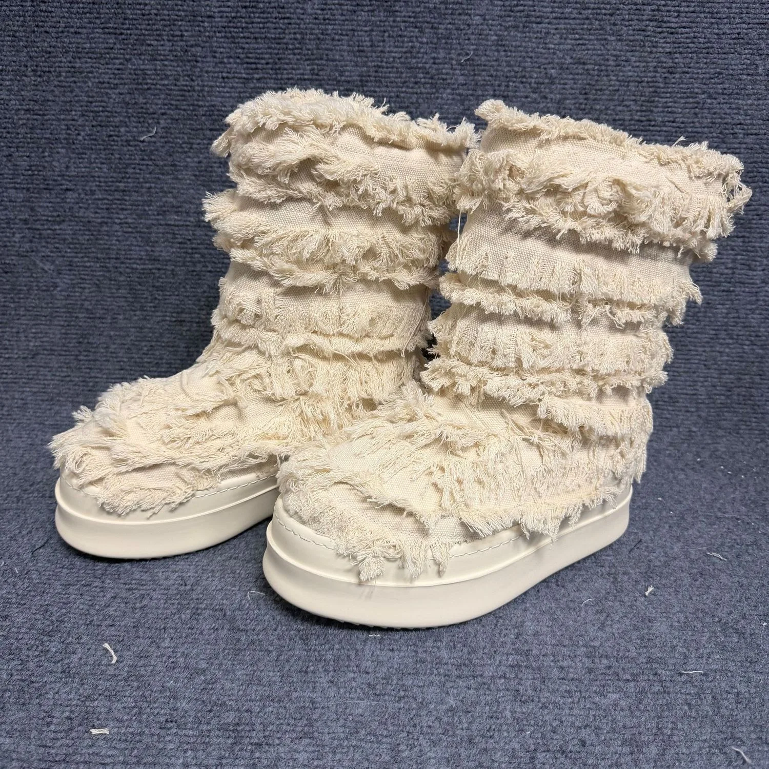 Brand Men Shoes Casual Canvas Distress Flats High-top Snow boots For Women Vintage Original Luxury Designers Sneakers