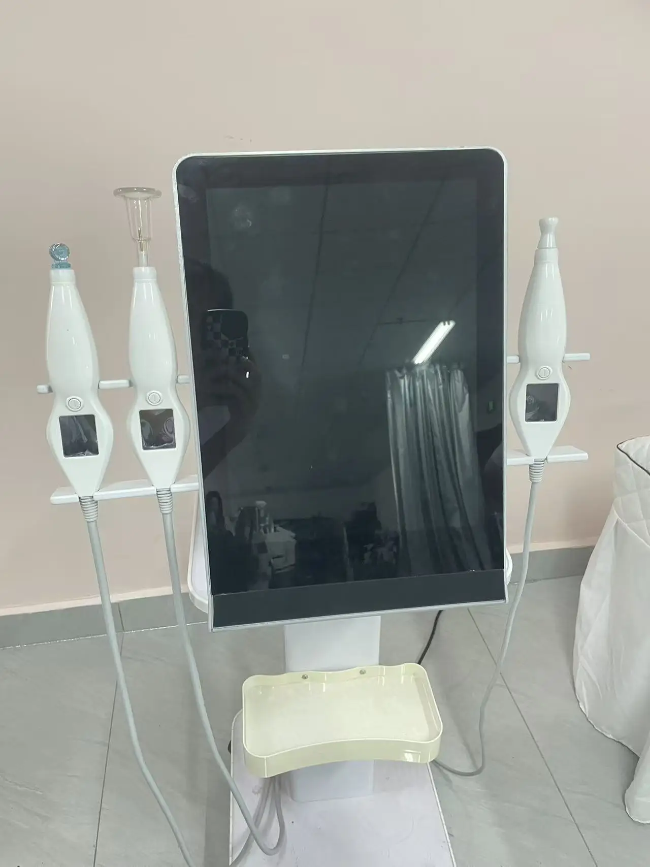 最新の冷温プラズマダイヤモンドスタンプオゾンプラズマ肌若返りアンチエイジングフェイシャルケア美容機器