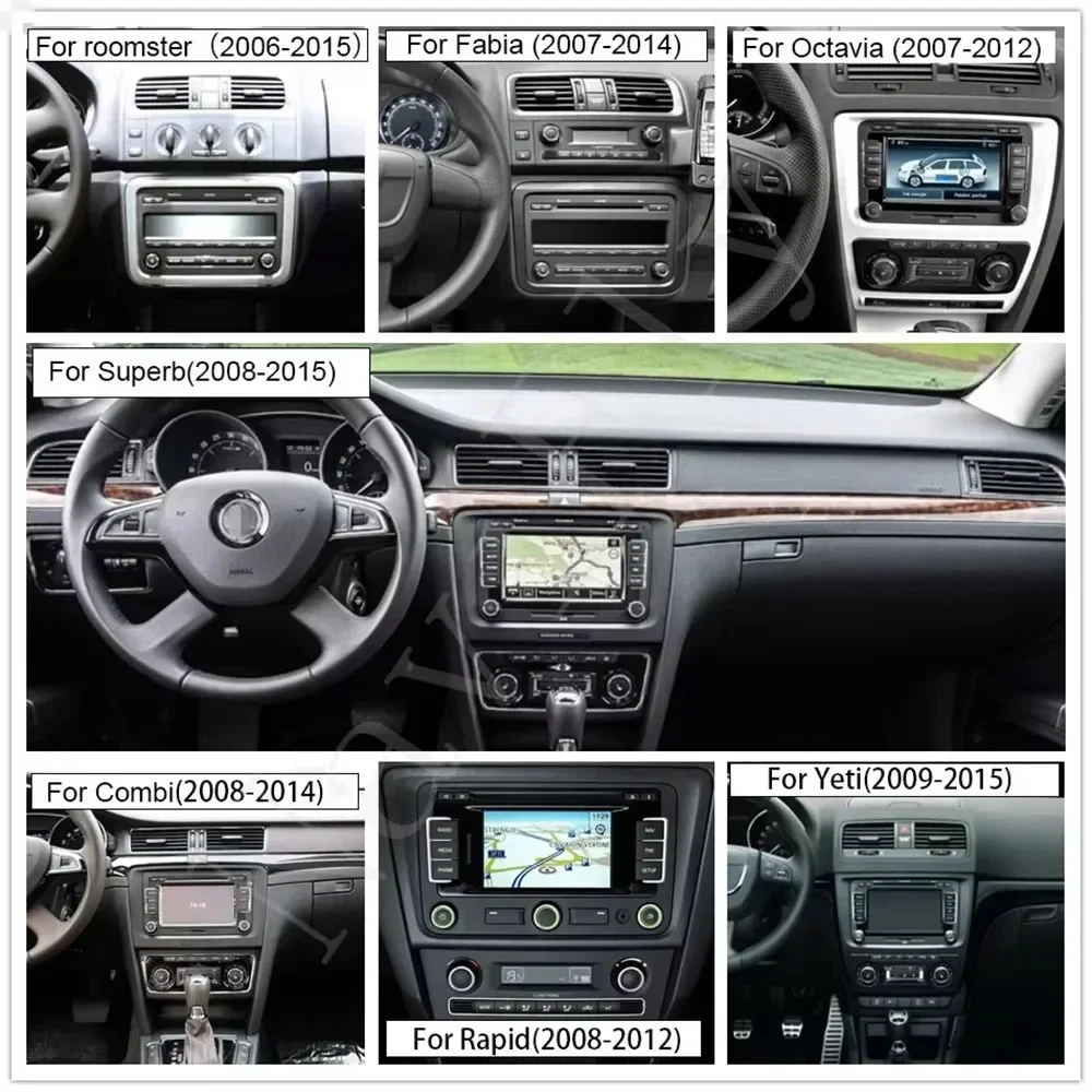 Android Car Monitor Player Vehicle Navigation Stereo Radio 4G CPU No 2Din DVD Van Fitment 2011-2018
