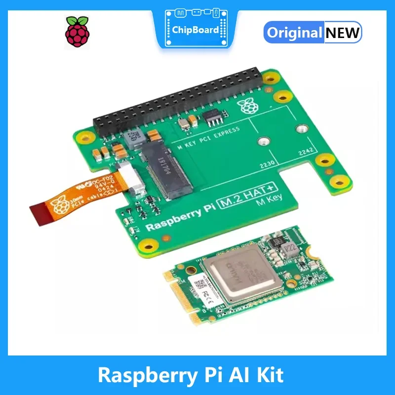 Raspberry Pi 5 AI Kit 13T Kit di intelligenza artificiale Hailo8L PCIe M.2 hat + CM4