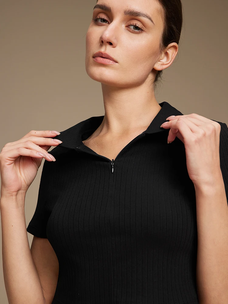 American Style Short Sleeve T-Shirt Women's Sport Badminton Tennis Uniform Top  Shirt Slim Fit Outdoor Cotton Blend