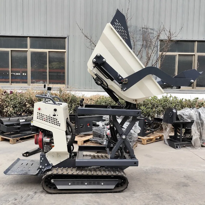 All-Terrain Dumper 550kg Hydraulic Multi-functional Crawler-type Mini Dump Truck