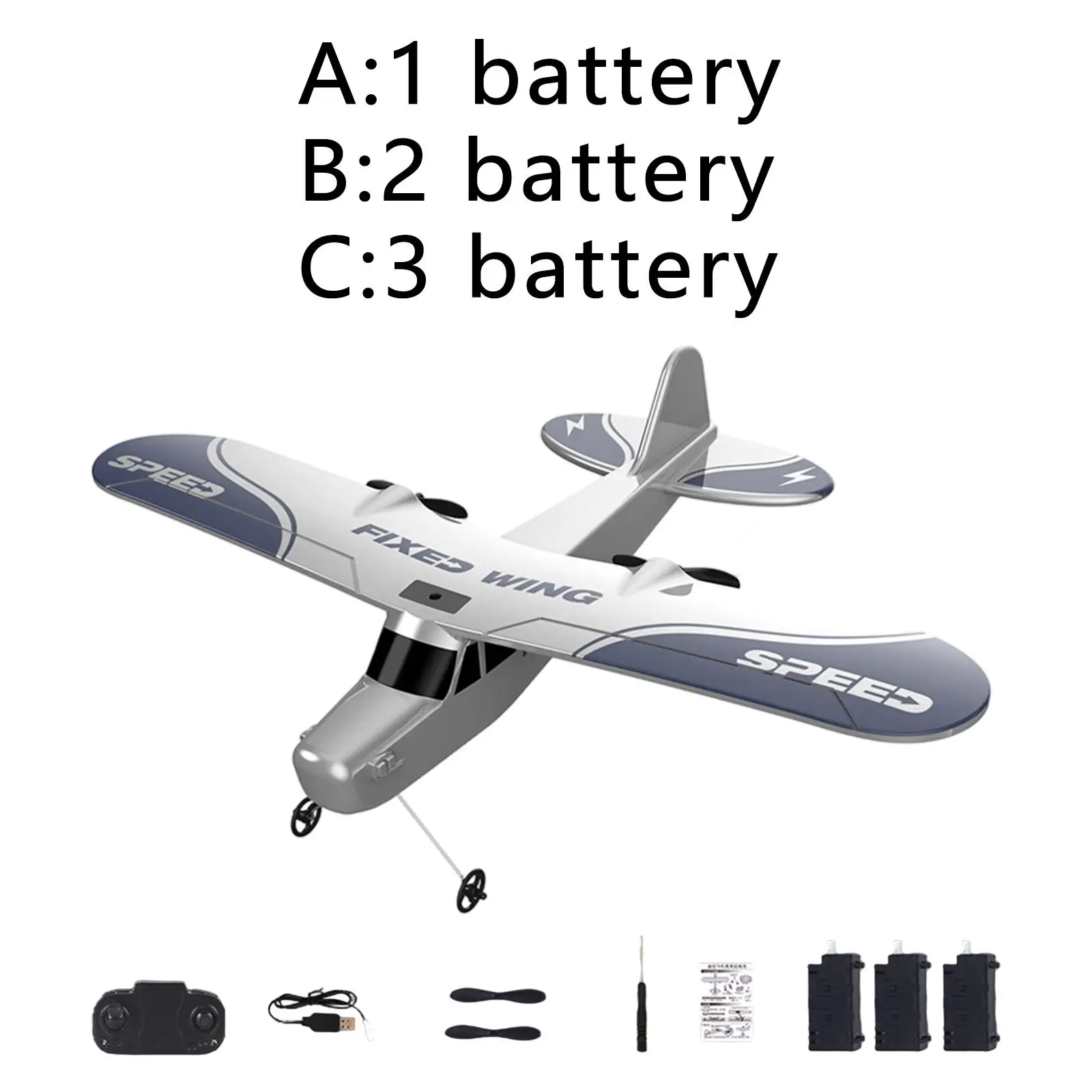 

Радиоуправляемый самолет-планер 2,4 ГГц, 2 канала, из EPP, с ночной подсветкой, защитой от столкновений, фиксированный крепеж, игрушка, аккумулятор 3,7 В 300 мАч, для улицы