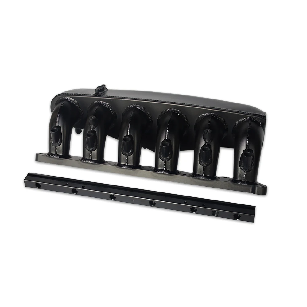 E92 N54 Methanol Injection 6061 T6 Aluminum Intake Manifold with Fuel Rail Set for BMW