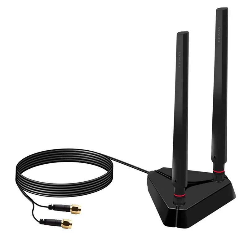 

For AX210 For AX200 PCI-E Wifi Network Card Adapter RP-SMA Male Connector Dual Band 2.4Ghz 5Ghz Wifi Antenna Wireless Router