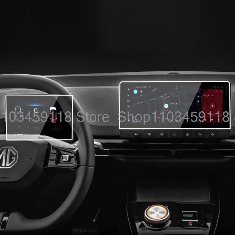 

Screen Protector Tempered Glass Film For MG4 EV EH32 MG MULAN 2022 2023 2024 GPS Navigation dashboard anti-scratch Accessories
