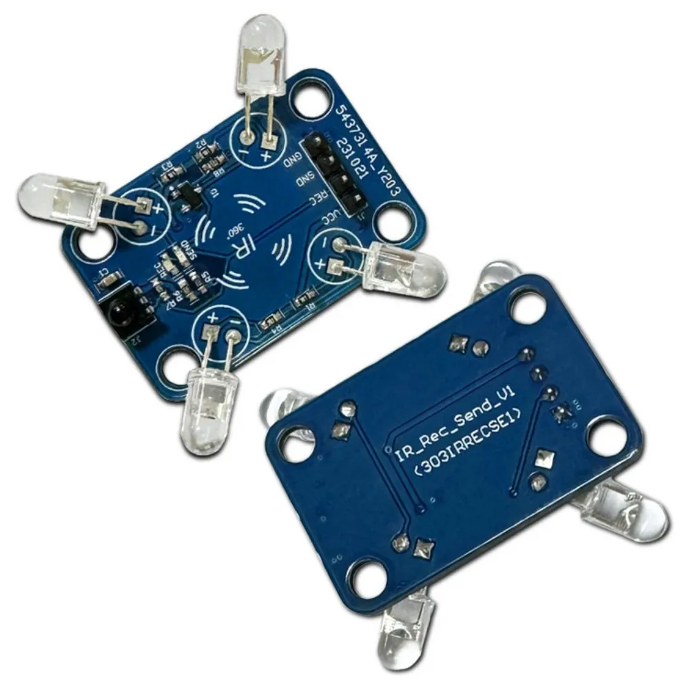 360° IR Infrared Transmitter Receiver Module IR Remote Control Transceiver for MCU DIY Electronic Projects
