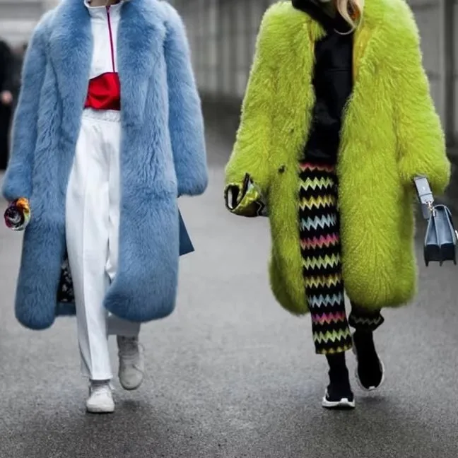 Casaco de pelúcia artificial feminino, jaqueta grossa, casacos de pelúcia, Parkas longos e quentes, casacos peludos de luxo, outono e inverno