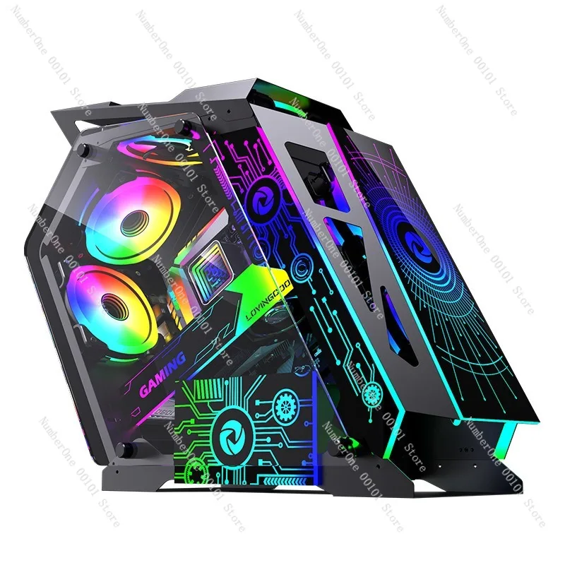 Desktop chassis, e-sports computer chassis, Internet cafe game desktop chassis