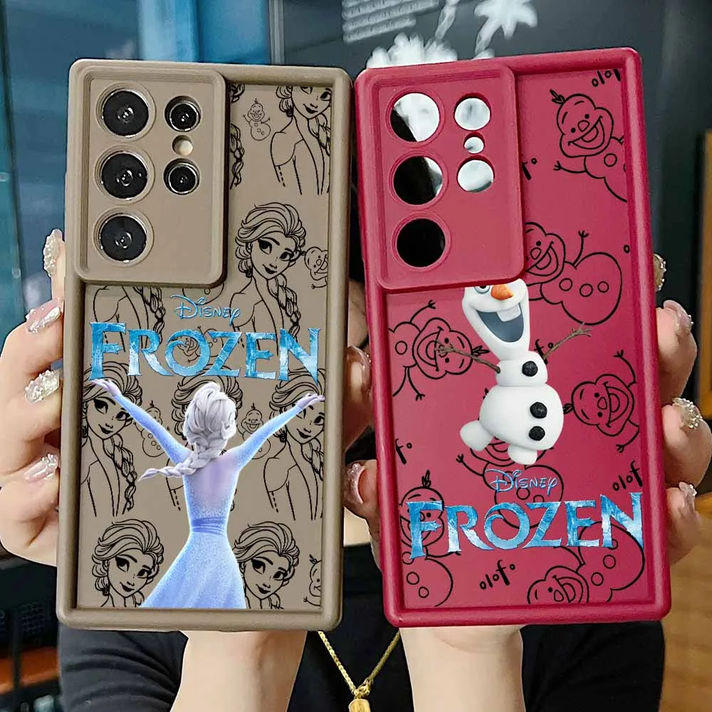 ديزني إلسا الأميرة المجمدة ل Redmi ملاحظة 14 13 12 11 10 برو زائد 11S 11T 11E 12T 12R 13R 4G 5G العين سلم جراب هاتف #3