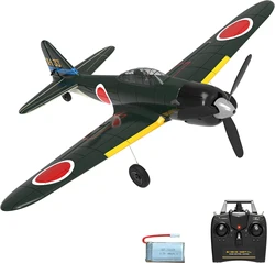 Zero RC Plane 2.4G 4CH Avión de control remoto EPP 400 mm Wingspan 6-Axis Aerobatic RC Fighter 761-15 RTF Plane