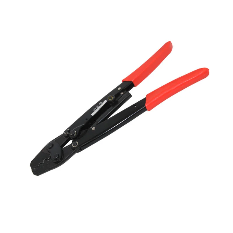 HS-8 HS-16 Ratchet Terminal Crimping Tools Plier 1.25-16 mm2 Crimper Plier Ratchet Crimping Tool for Non-Insulated Terminals