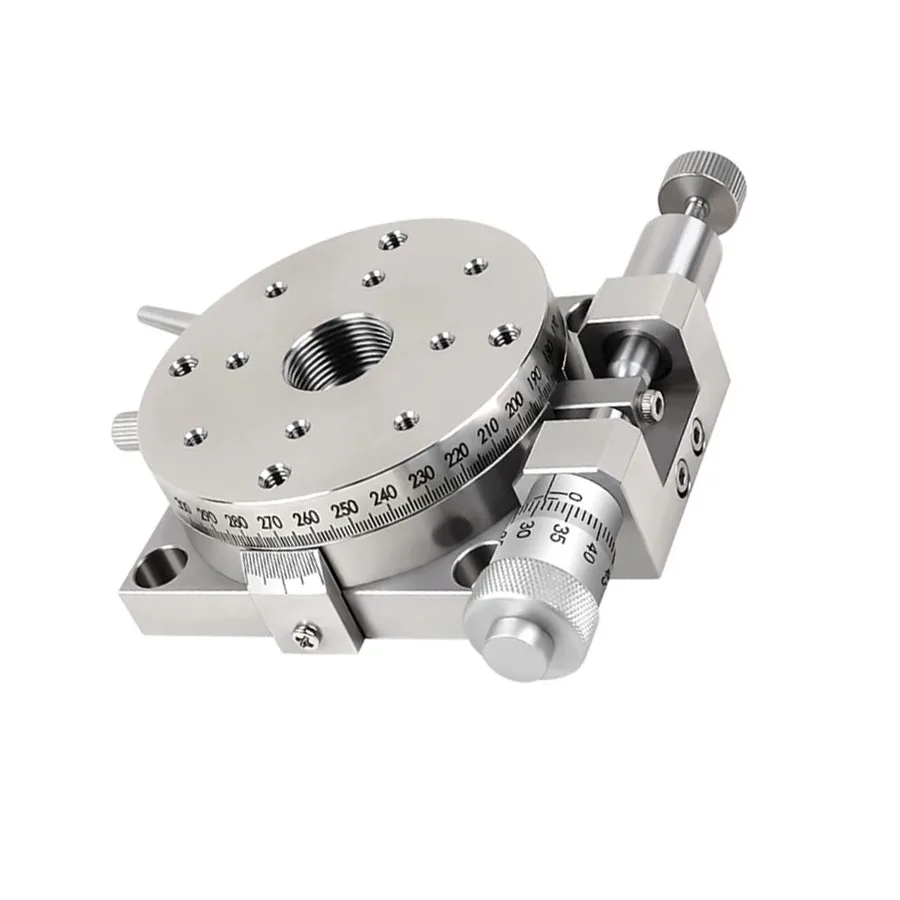 2026 new manual R-axis turntable stainless steel precision platform replacement ELF31-60 ELF31-85 RPGS60 RPGS85