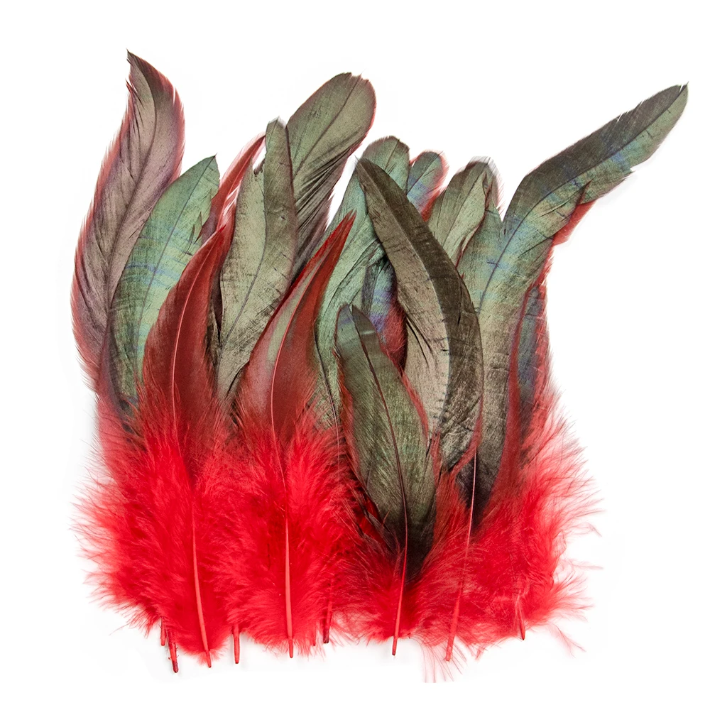 50Pcs Cheap Natural Rooster Feather Chicken Feathers Christmas Decoration 15-20Cm/6-8inch Chicken Plumes DIY Crafts Accessories
