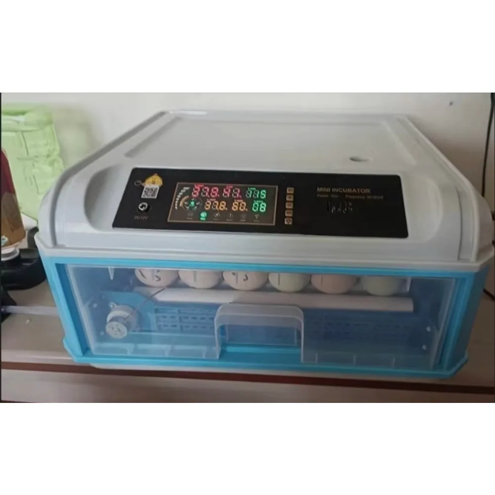 256-500 Eggs Capacity Chick Hatcher Machine Fully Automatic Incubator Duck Eggs Hatching Auto Temperature Humidity Control 220V