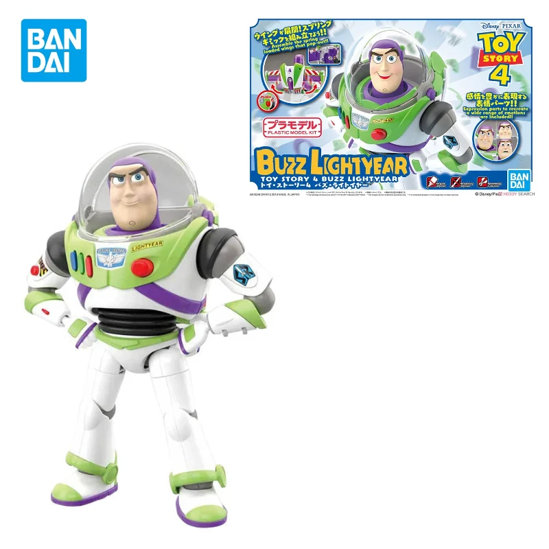 Bandai Toy Story Anime Cinema-rise Standard Buzz Lightyear figura de acción modelo, juguetes de colección, regalos para niños, Original, en Stock