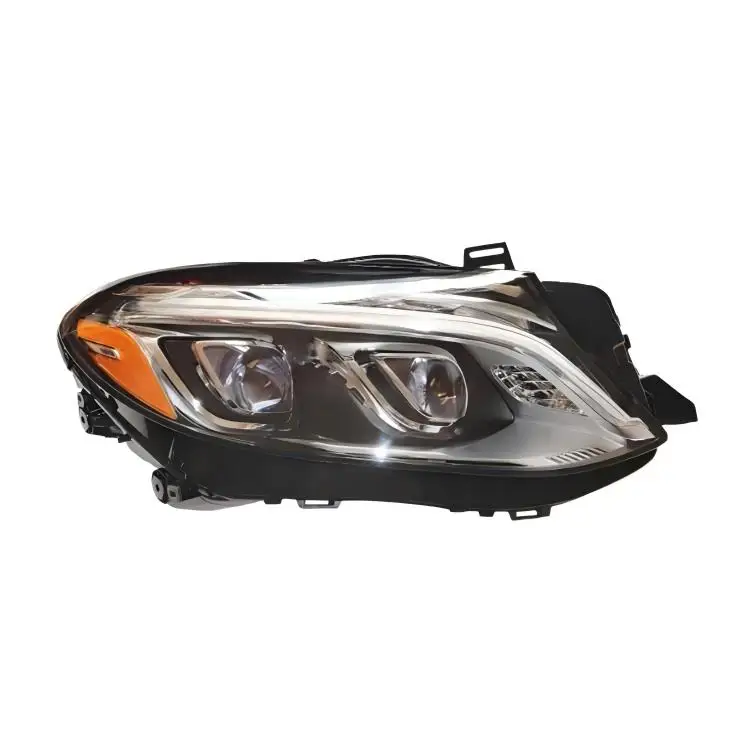 -GLE W166 Headlights 2015-2019 GLE320/GLE350d/GLE400 6000K New A1668201159/A1668201259 view 2