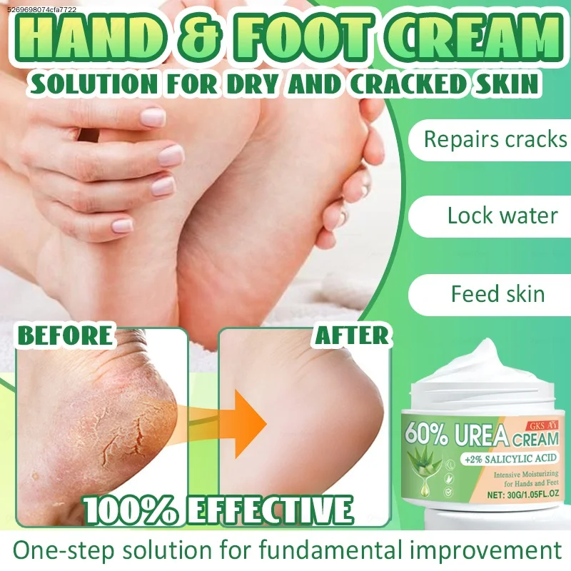 Anti-Drying Crack Foot Cream Hand Cracked Repair Skin Removal Care Cream Dead Feet Hand Skin Hydrating Moisturizing Hand Cream
