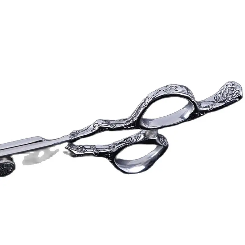 Forbici professionali da 7 pollici per tagliare i capelli, forbici affilate per baffi da barbiere, forbici da parrucchiere in acciaio inossidabile