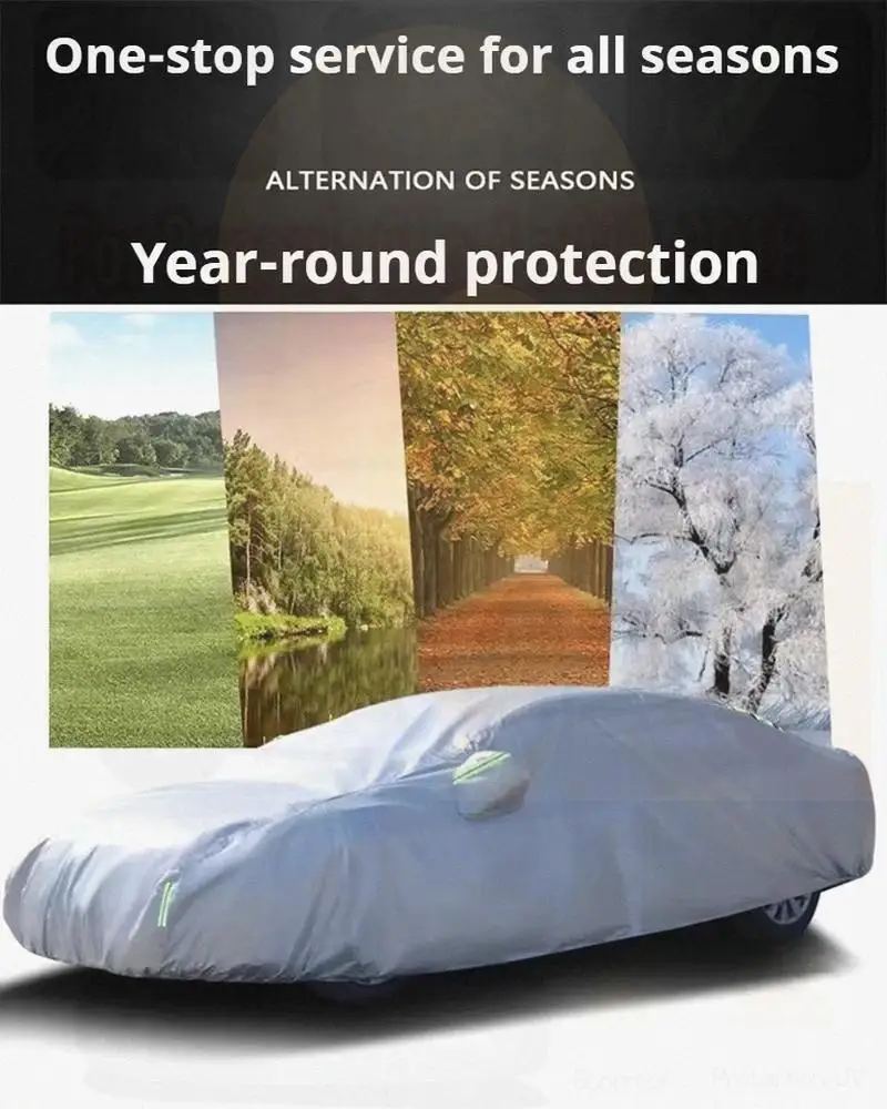 لغطاء الثلج الكامل لرينو كليو 4 2012 2018 مقاوم للماء والغبار حماية خارجية ملحقات خارجية أغطية السيارات #3