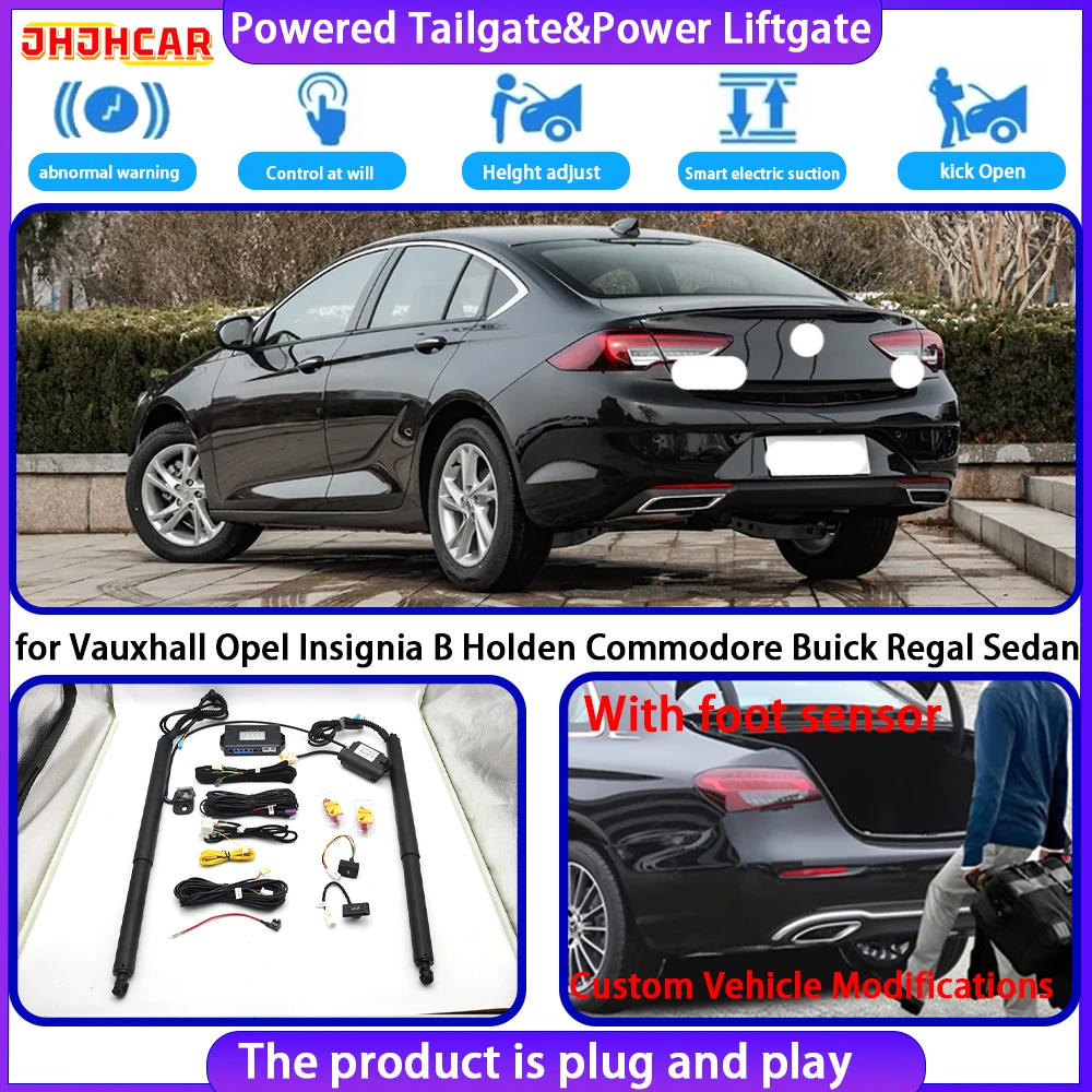 for Vauxhall Opel Insignia B Holden Commodore Buick Regal Sedan Smart Electric Powered Tailgate Power Liftgate Tailgate System