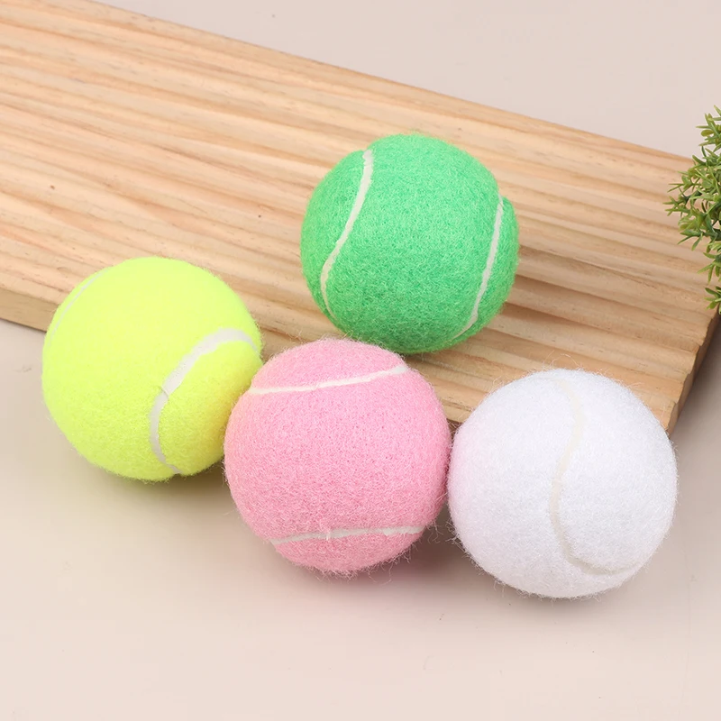 

High Elasticity Training Entertainment Ball Tennis For Competition Training Exercises Elastic Fiber Rubber Outdoor Tennis Ball