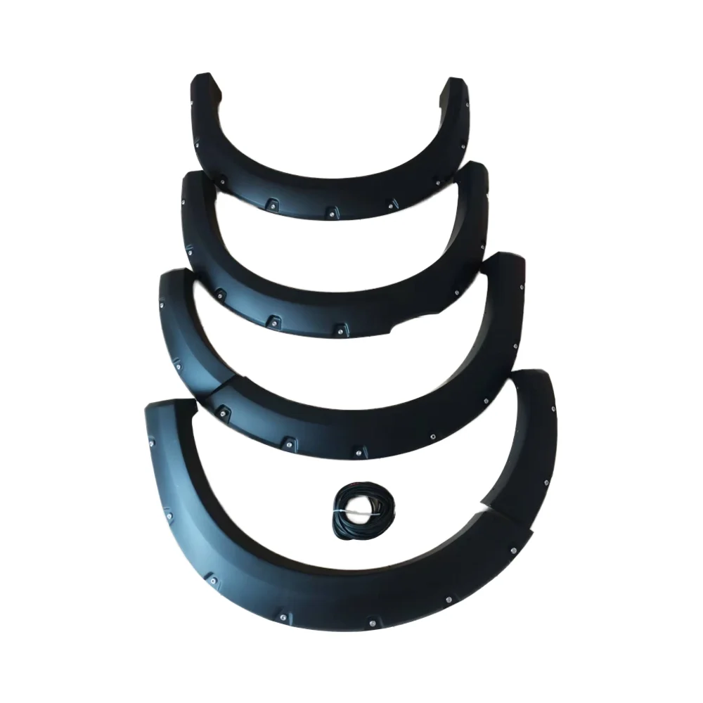 تصميم Bushwacker لعام 2023 ملحقات قوس عجلة Ranger Wildtrak أجزاء مشاعل الحاجز مجموعات جسم السيارة #1