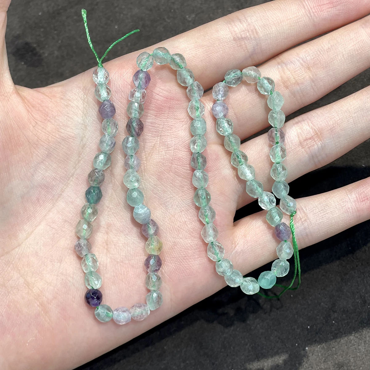 Faceted Beads Natural Stone Amazonite/Unakite Beads 6.5x7.5mm For Jewelry Making DIY Necklace Bracelet Earrings Accessory