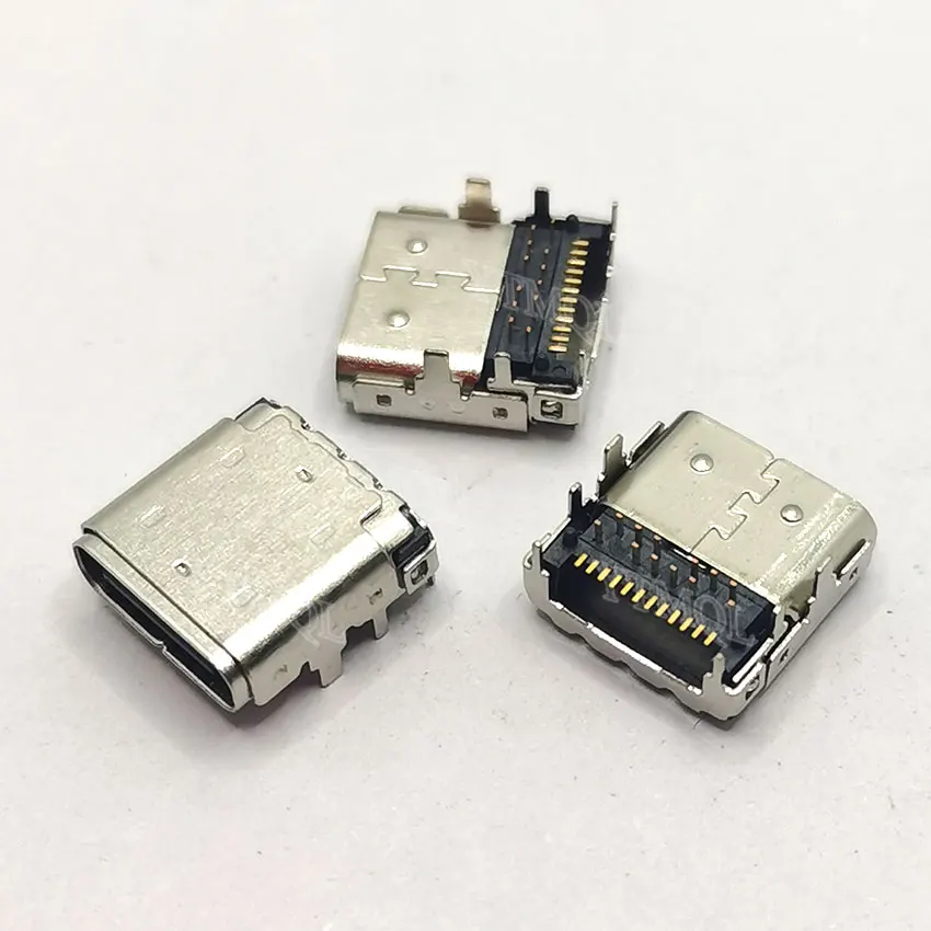 5-10PCS Type-C Mother Seat  Micro USB Charging Base Connector 24Pin Is Used For Mobile Phone And Digital Product Maintenance