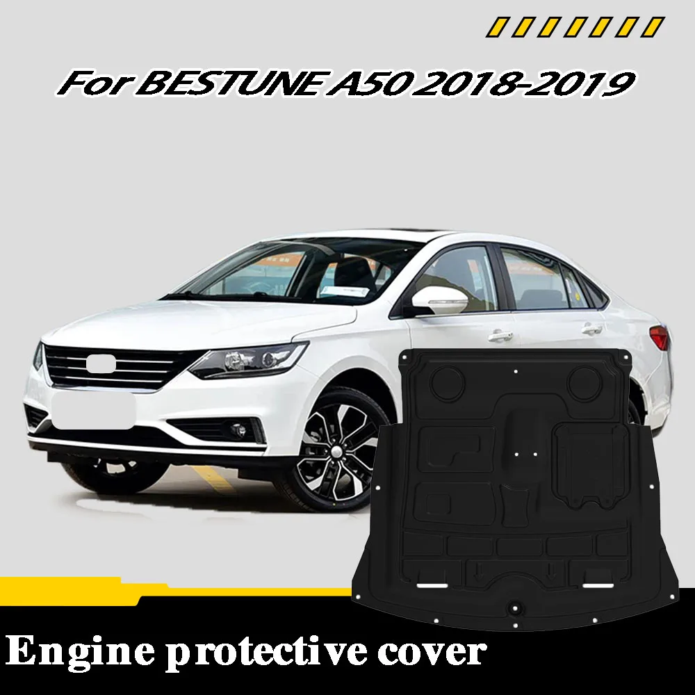 Vehicle - Specific Splash - Proof Durable Sturdy Engine Undercover And Lower Mudguard For BESTUNE A50 2018-2019 1.5L