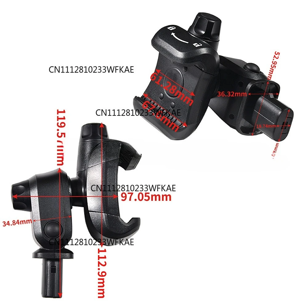 New Dashboard Phone Holder Cradle Mobile Phone Holder Smartphone Smart For Fiat 500 Punto Panda Ducato 735664419 735645489