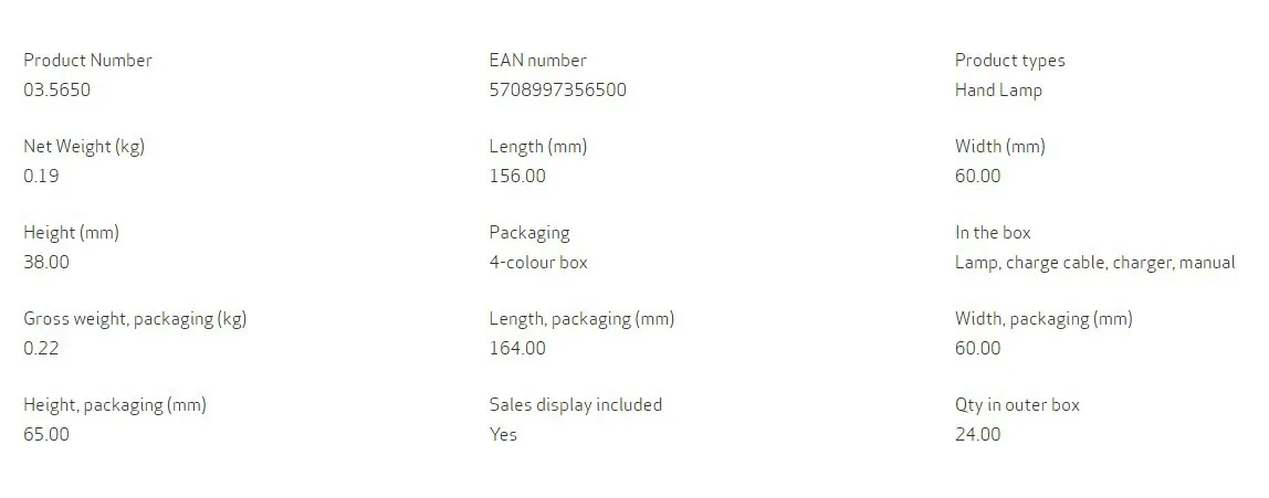 Seat charging handheld color difference lamp, pattern catcher lamp