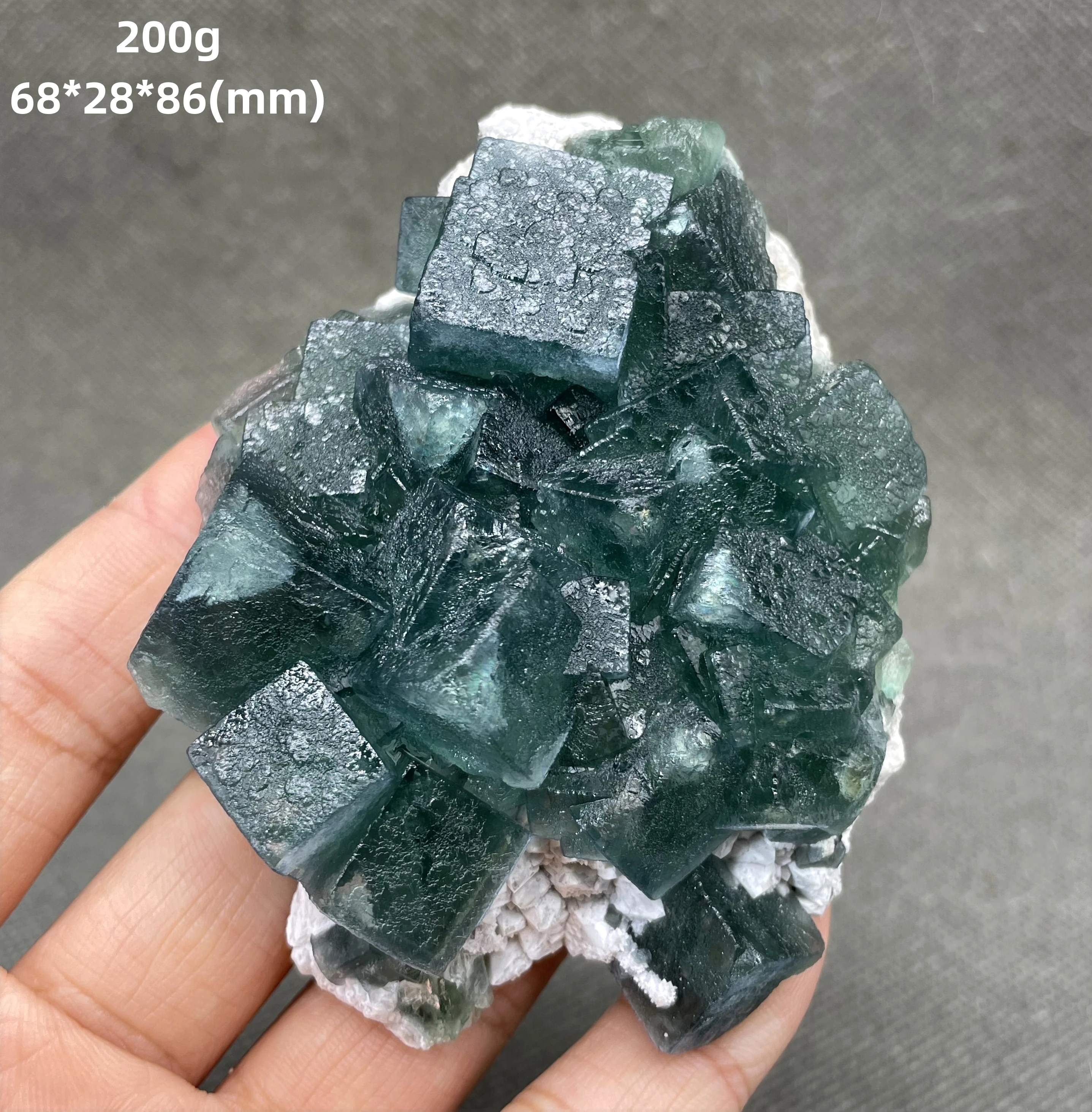 BIG! 100% Natural Inner Mongolia Cube Morandi fluorite mineral specimen Stones and crystals Healing crystal