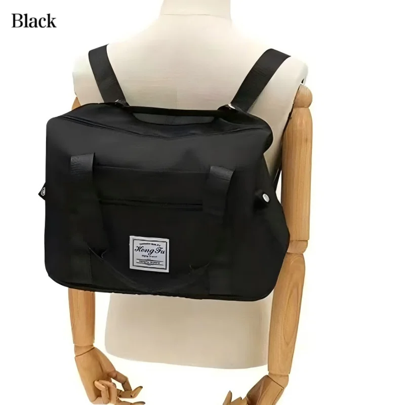 Large Capacity Expandable Double Shoulder Back Travel Bag Luggage Sorting Bag Dry Wet Separation Suitable for Business Travel Ex