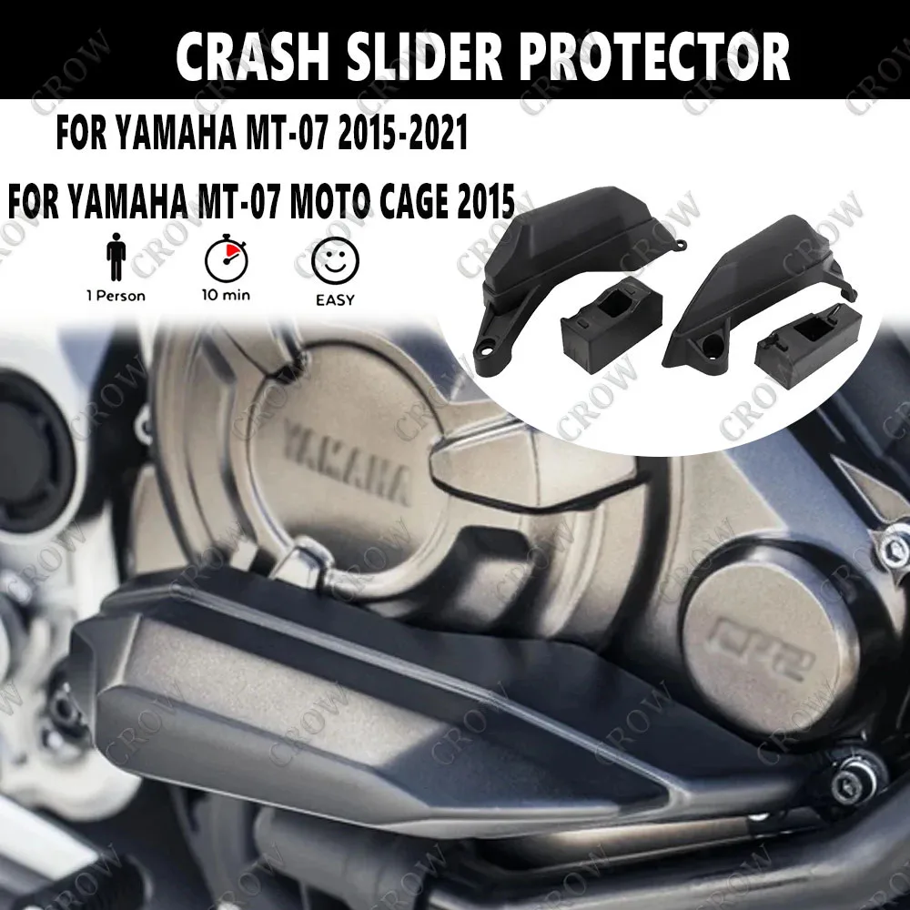 MT07 New Motorcycle Engine Pulse Timing Cover Collision Slider Protector For Yamaha MT07 MT-07 2021 Tracer 7/Tracer 700 2020