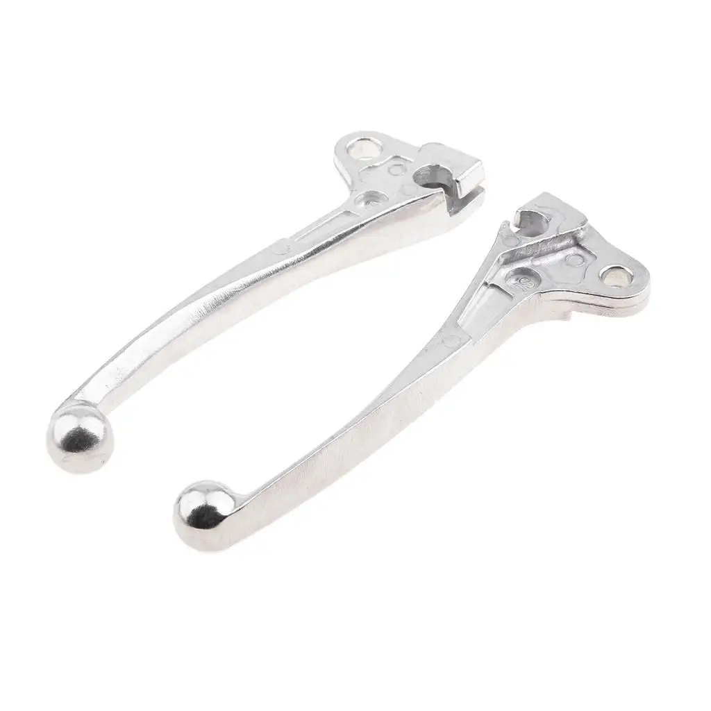 Chrome Motorcycle Front Rear Brake Lever Set for Yamaha PW50 PW 50 Y-Zinger