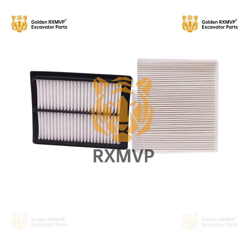 

For Xcmg Xe135/150d/215 New Air Conditioning Filter Inner And Outer Filter Mesh Excavator Accessories