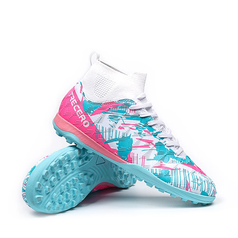 

Football Shoes Men's Calfskin MG Adult Competition Short Nail Artificial Grass Professional Training Soccer Shoes 35-45