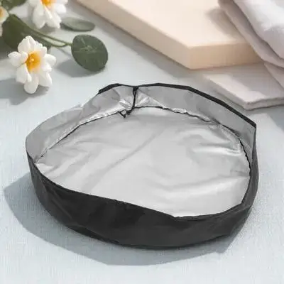 

Outdoor Oxford Cloth Bucket Cover Protective Seal Household Water Bucket Cover Rainproof Drawstring Lid Covers for Rain Buckets