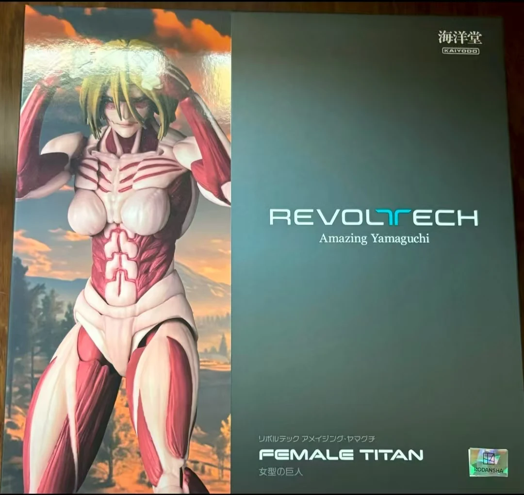 

【Original】KAIYODO Revoltech AMAZING YAMAGUCHI Attack on Titan FEMALETITAN Annie Leonhart Toy
