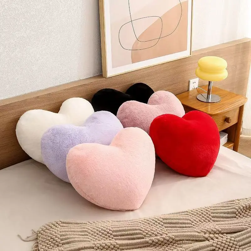 Cute cartoon heart pillow for afternoon napping, student sleeping pillow, Valentine’s Day gift, office cushion, perfect for gift