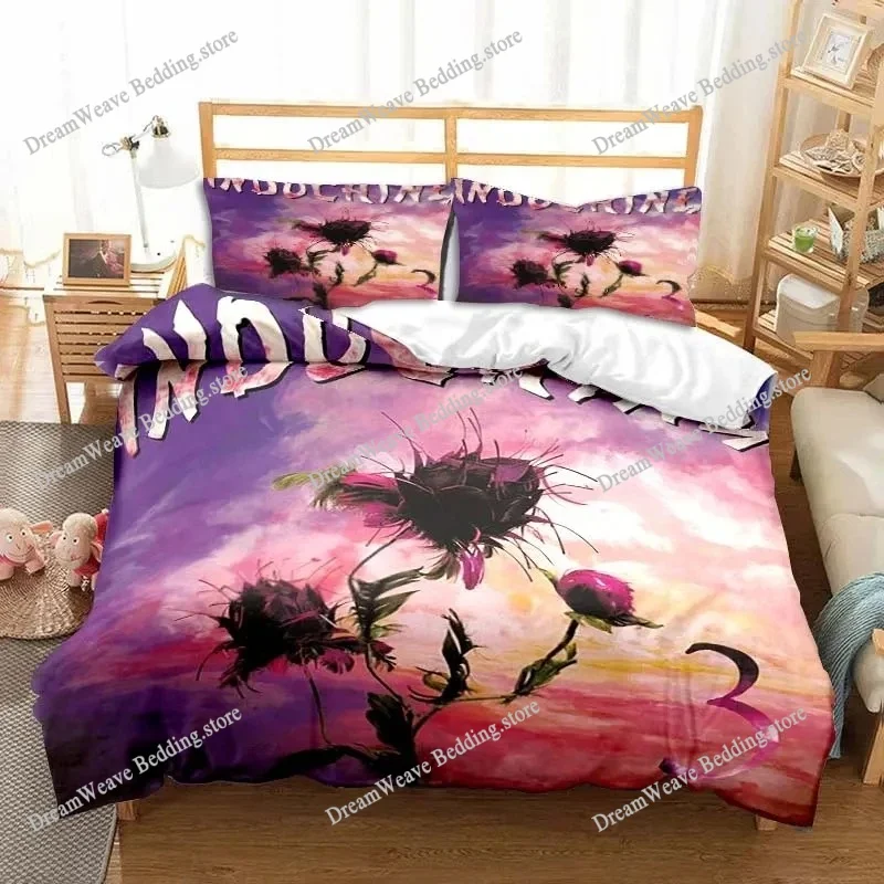 

New Indochine Rock Band Bedding Set,Duvet Cover Comforter Bed Set Quilt Cover Pillowcase,King Queen Twin Size Boys Girls Adults
