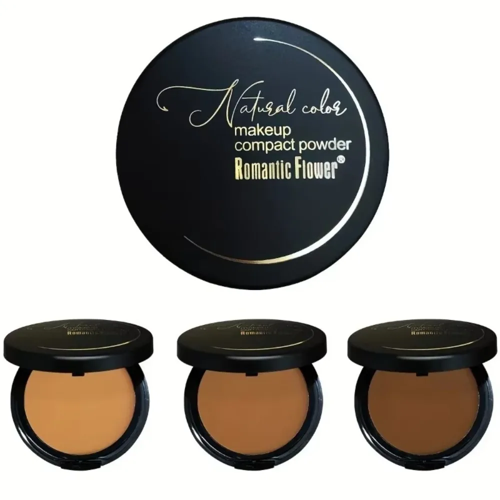Sweat-Resistant Contouring Powder Palette Buildable Coverage Matte Tones Highlight Dark Color Shadow Makeup For All Skin