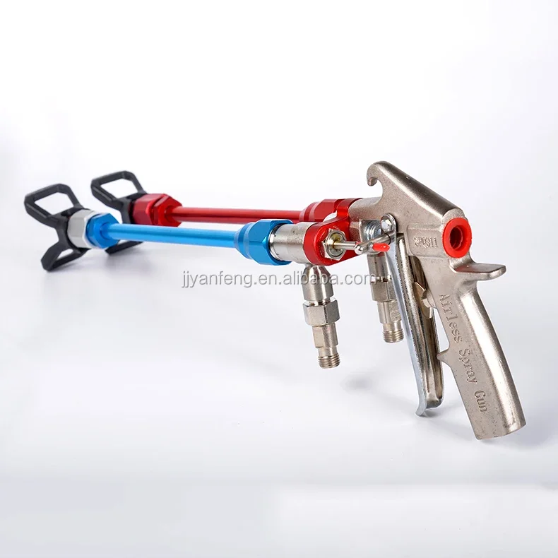 Double nozzle airless spray gun SPQ911-2 pressure feed spray gun