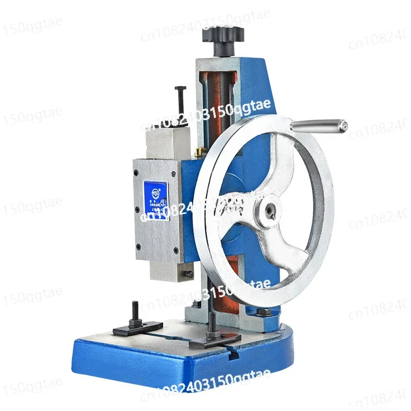 Small Desktop Punching Machine Manual Hand-Cranking Disc Punch